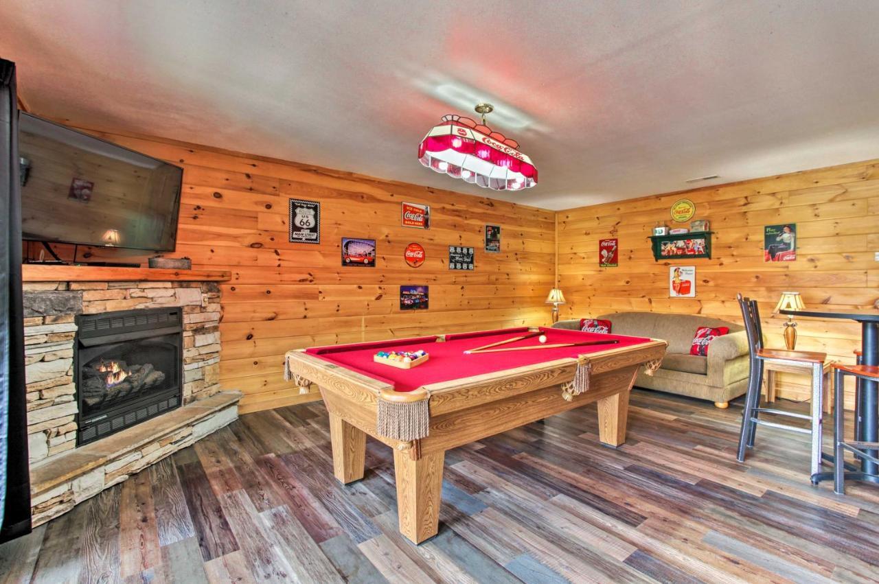 Gatlinburg Mountain Cabin With Grill And Pool Table! Luaran gambar