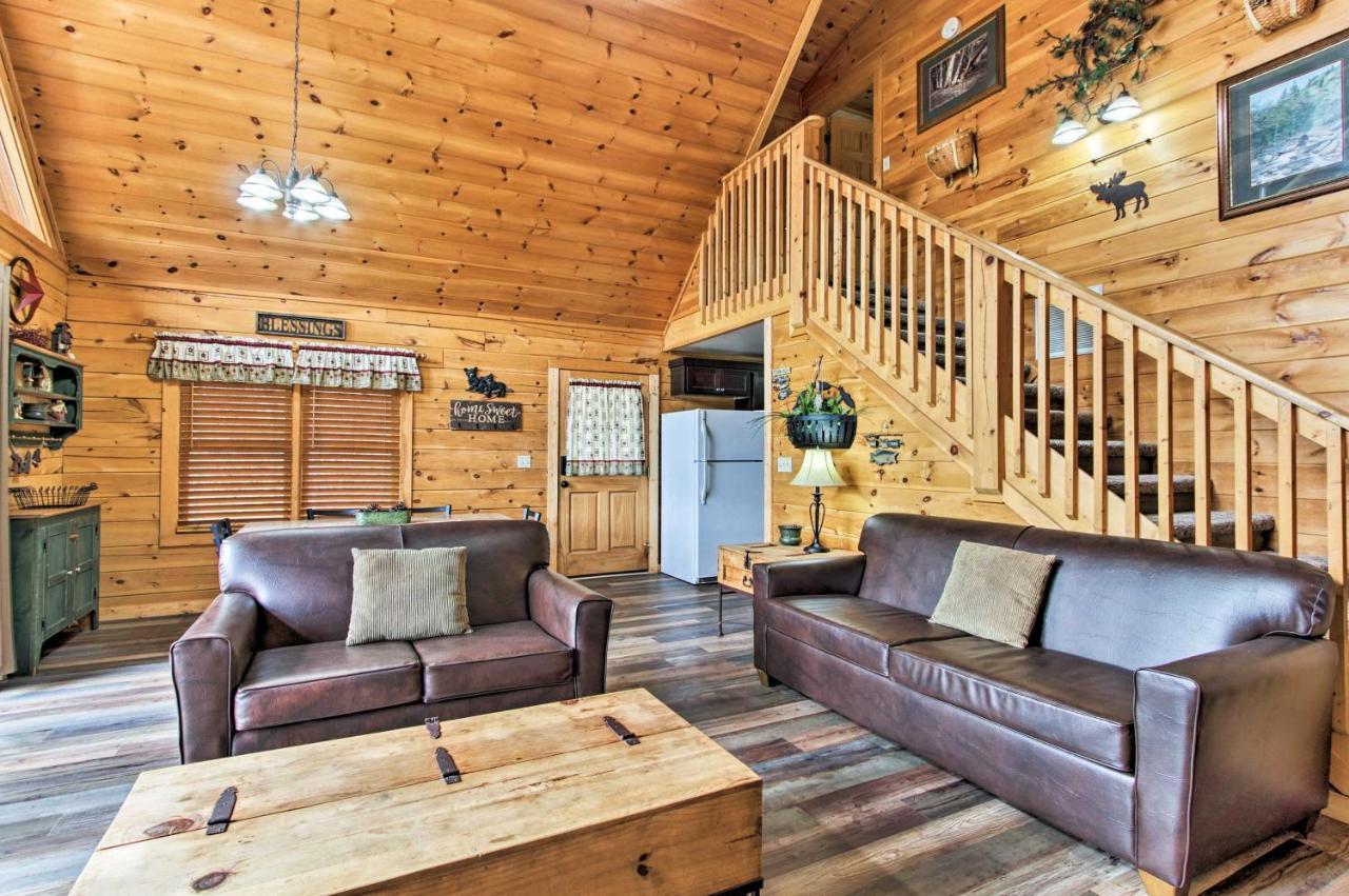 Gatlinburg Mountain Cabin With Grill And Pool Table! Luaran gambar