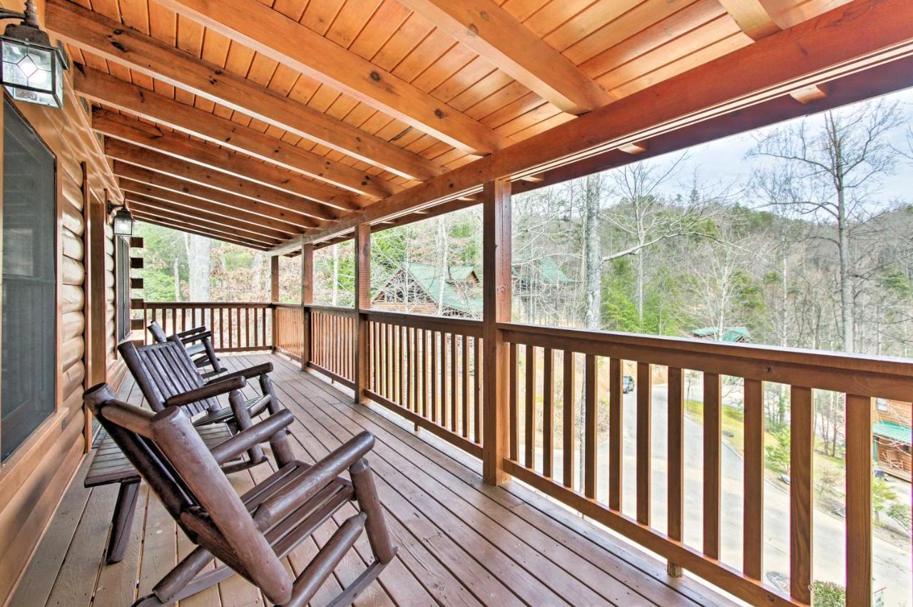 Gatlinburg Mountain Cabin With Grill And Pool Table! Luaran gambar