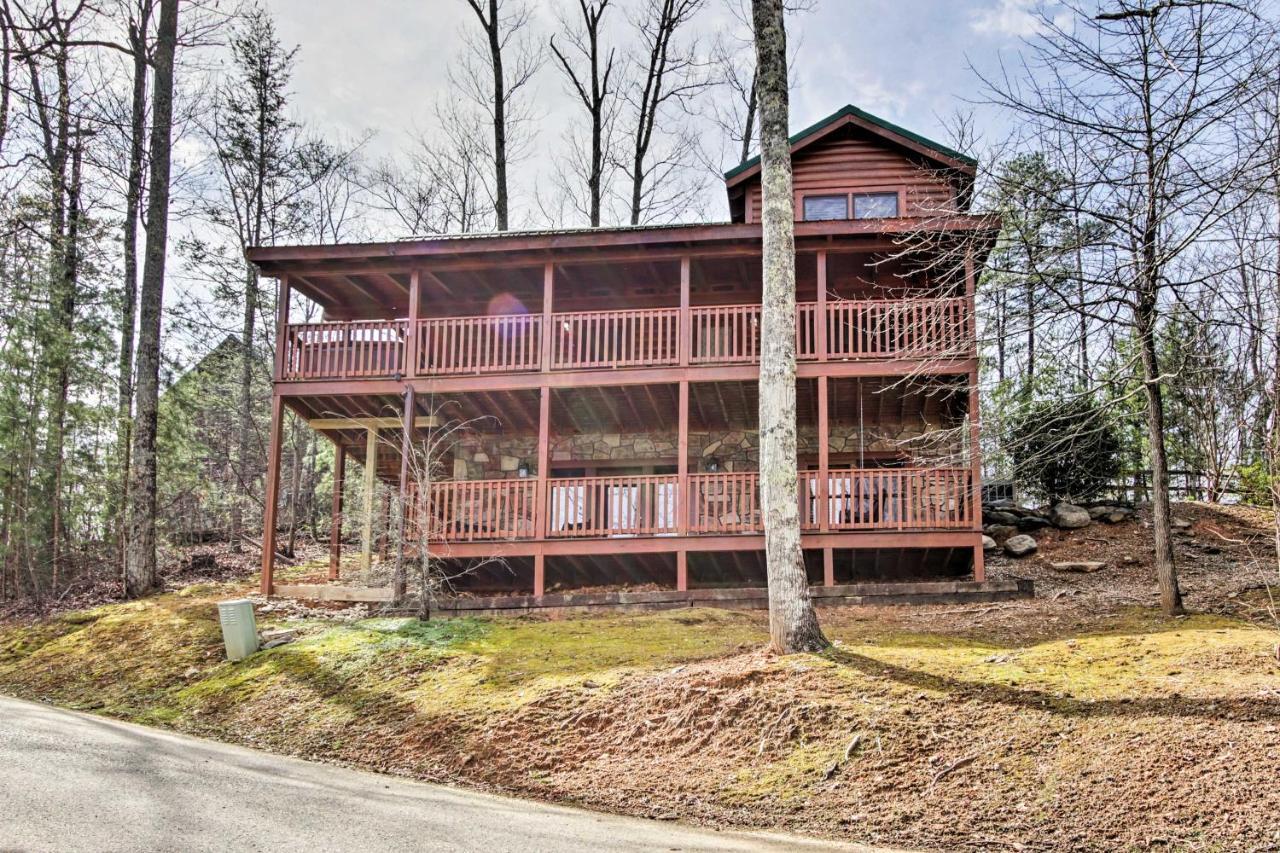 Gatlinburg Mountain Cabin With Grill And Pool Table! Luaran gambar