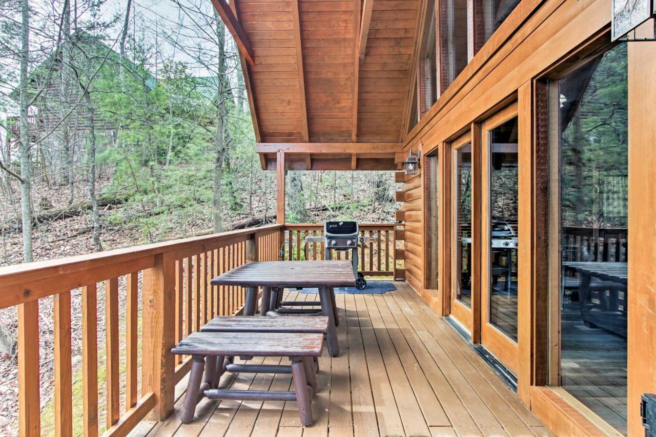 Gatlinburg Mountain Cabin With Grill And Pool Table! Luaran gambar