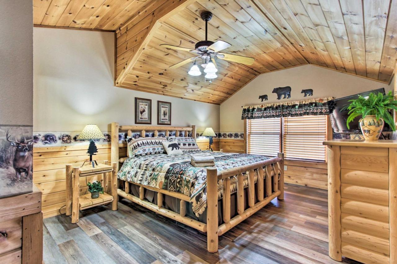 Gatlinburg Mountain Cabin With Grill And Pool Table! Luaran gambar
