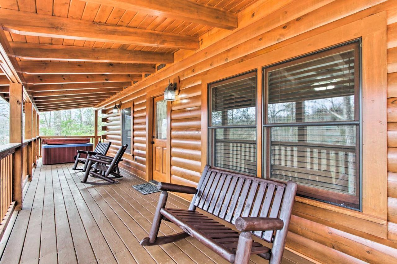Gatlinburg Mountain Cabin With Grill And Pool Table! Luaran gambar