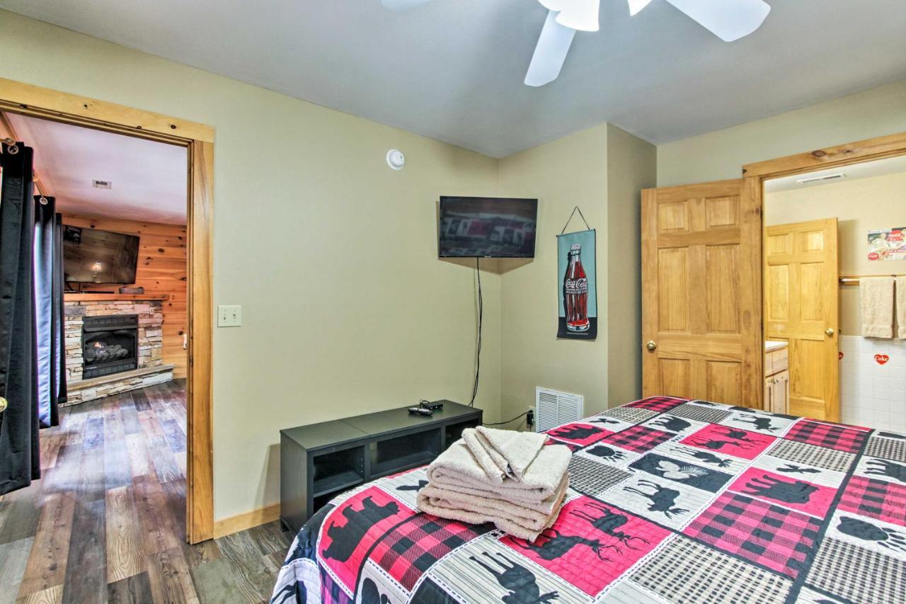 Gatlinburg Mountain Cabin With Grill And Pool Table! Luaran gambar