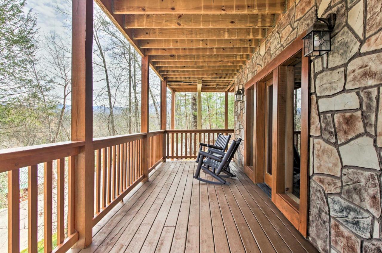 Gatlinburg Mountain Cabin With Grill And Pool Table! Luaran gambar