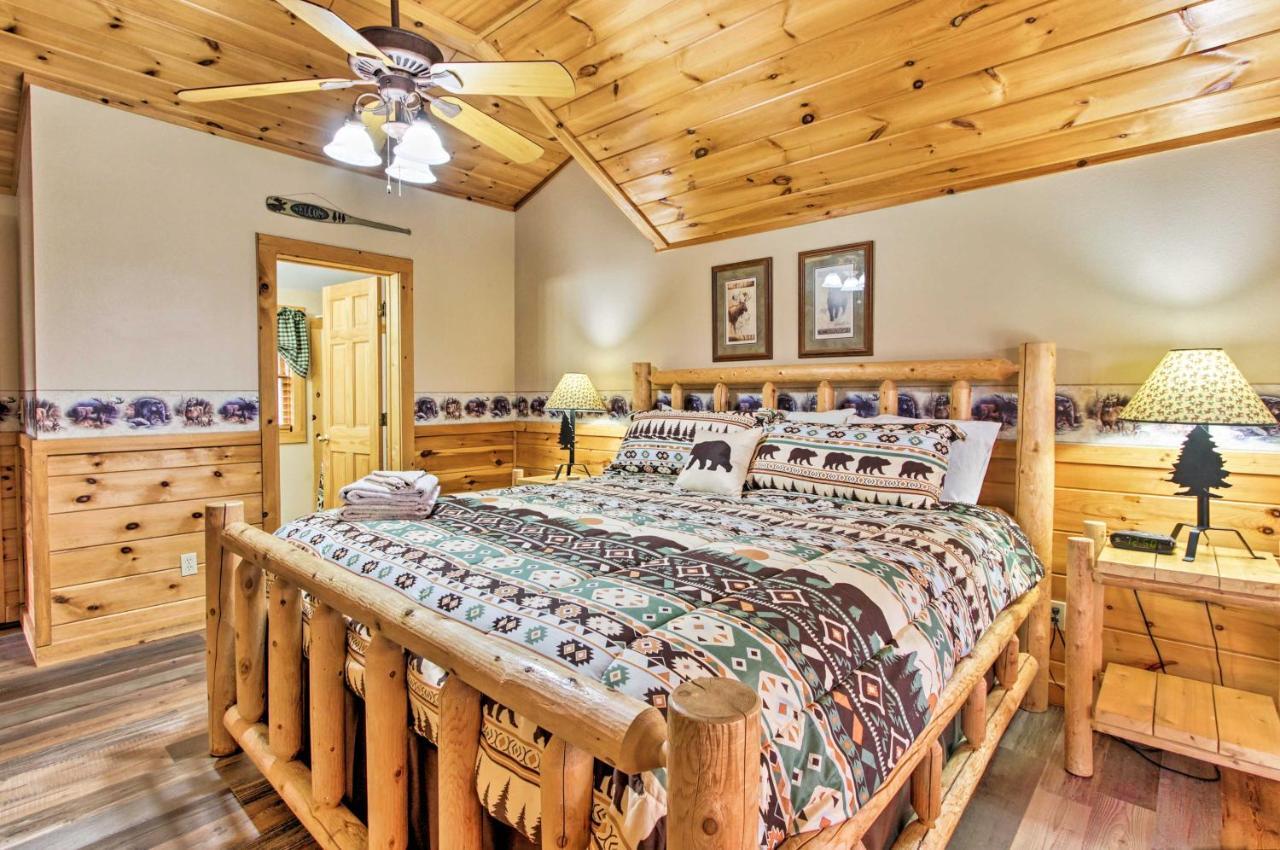 Gatlinburg Mountain Cabin With Grill And Pool Table! Luaran gambar
